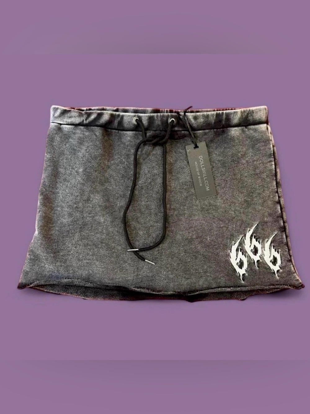Widow x Dolls Kill - FAVORITE NUMBER MINI SKIRT